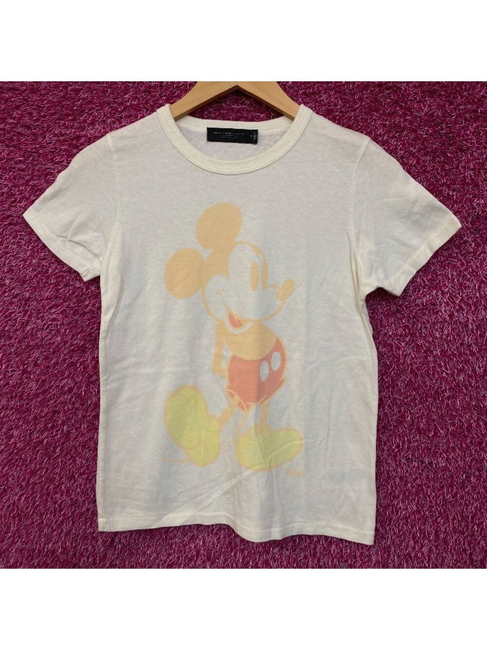 Junk Food Clothing Disney Mickey Mouse Faded Original T-Shirt XS